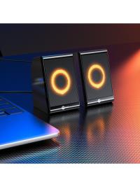 LENOVO LECOO DS100 1+1 Siyah 6w RMS Hoparlör RGB Ledli